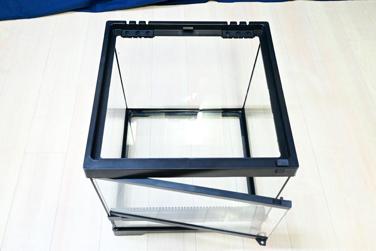 グラステラリウムPRP、フタなしで上から見た様子