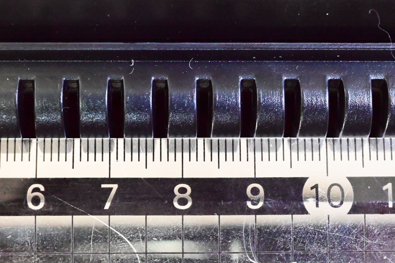 グラステラリウムPROのスリットサイズ